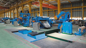 Slitting line produced by Gem-Z.