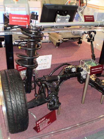 Hong Tien’s Limited Slip Differential and Lightweight Rear Suspension Structure for Automobile Chassis . 