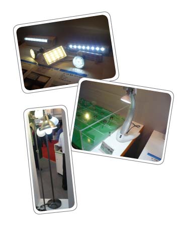 AC LED alliance members introduce various product applications. 
