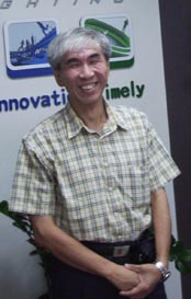 Trend Lighting Chairman P.J. Wang.