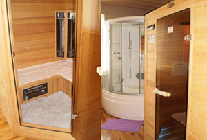 E Tai’s ITAI-Sauna Room is fully Taiwan-made and competitively-priced relative to models made in Europe and the U.S.