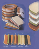 The edging products, developed by Taiwan Hwan Yi, are durable and available in different colors.