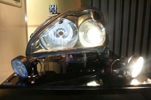 The ARTC-developed image type adaptive front-lighting system (IAFS).