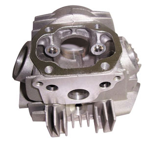 A high-efficiency, environment-friendly cylinder head. A high-efficiency, environment-friendly cylinder head.
