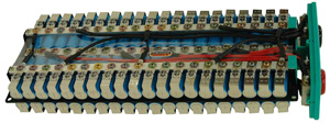 The DOSBAS battery system design-with each cell individually protected.