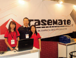 Casemate builds corporate capability and image at the show this year.