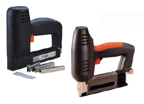The company`s electrical staple guns can set four different specifications of nails and feature multi-tone design, prolonged product life and plastic-coated bodies.