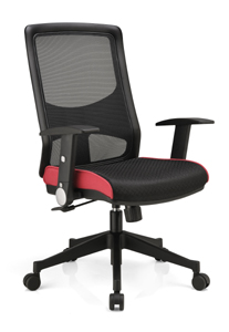 United Prosperous promotes its ergonomic, mesh-type office chair with height-adjustability, and four lockable tilts.