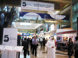 Some 3,000 exhibitors went to the Dubai event to look for business opportunities.
