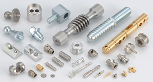 NC/CNC-turned parts produced by Excel.
