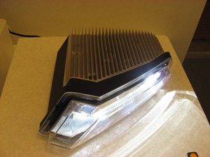 The air-cooled full-LED fog light also developed by Ta Yih.