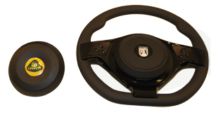 GSK supplies steering wheels with air-bag module to sport-car maker Lotus.
