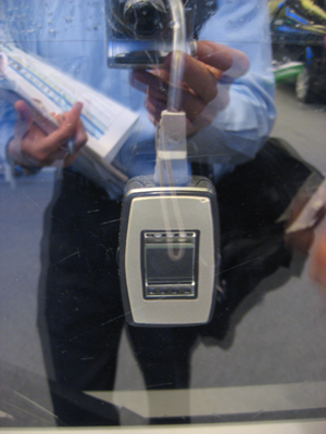 The auto-rain sensor developed by Shihlin.