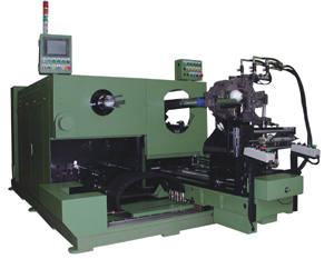 Stator coil & wedge insert and intermediate forming machine developed by Gye Tay.