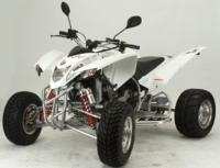 The company's latest 2010-version CGV503 Sports Road Type ATV has  smooth ride and great response.