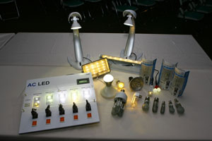 AC LED lamps using EOL’s technology.
