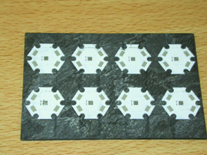 Diagram of High Power Opto’s si-based LED package. Diagram of High Power Opto’s si-based LED package.
