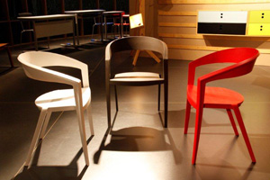 Salao Design pavilion displayed exclusively award-winning products.
