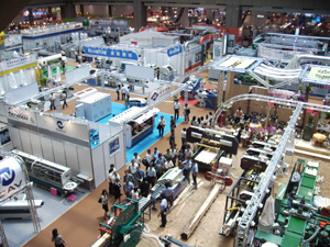Tu is pushing to hold the Interwood Taipei show in Taichung during his term. Pictured is the opening ceremony of Interwood 2008.