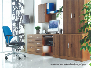 Caxton`s home office range bridges the gap between providing practical facilities that sit well with surrounding living space furniture
www.caxtonfurnitureonline.com