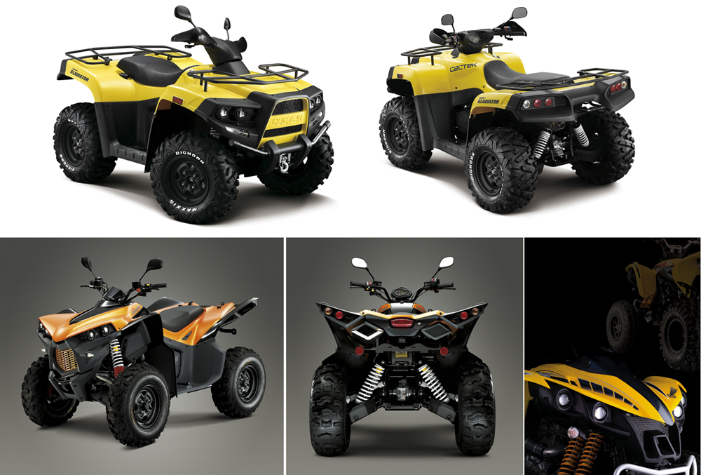 CECTEK`s high-end ATVs.