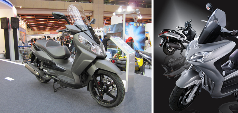 The SYM Citycom 300i.