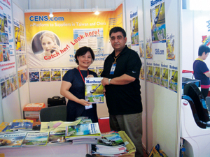 The CENS Hardware magazine is particularly popular with foreign buyers.