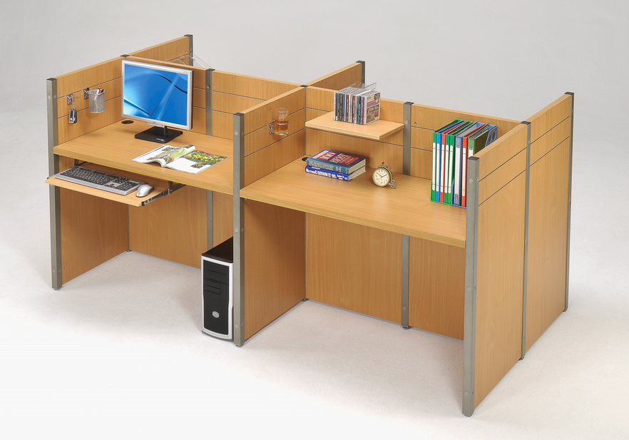 Woei Horang’s office-system furniture is available in a choice of patterns.