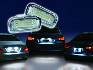 Racing Dash’s innovative energy-saving LED license-plate lamp.