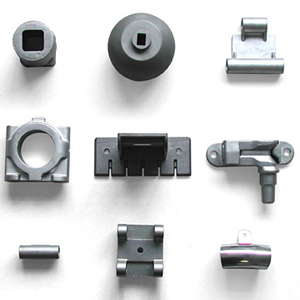 Samples of precision-cast products.