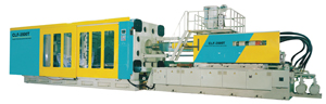 Heavy-duty plastic injection-molding machine produced by Chuan Lih Fa.
