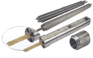 Precision components for injection and extrusion machines from Ho Hsing.
