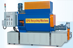 EPS recycling machine developed by Yung Hsien.