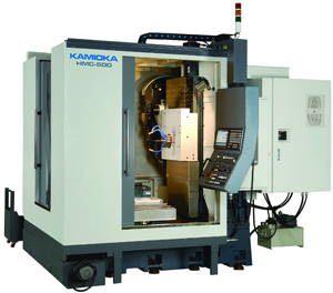  Horizontal machining center developed by Kamioka.