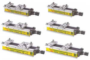 Compact hydraulic vises developed by Safeway. Compact hydraulic vises developed by Safeway.