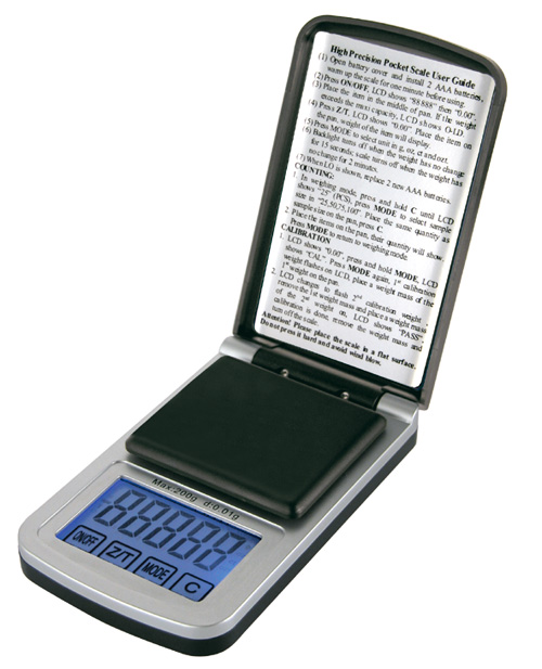 An SDA pocket scale.