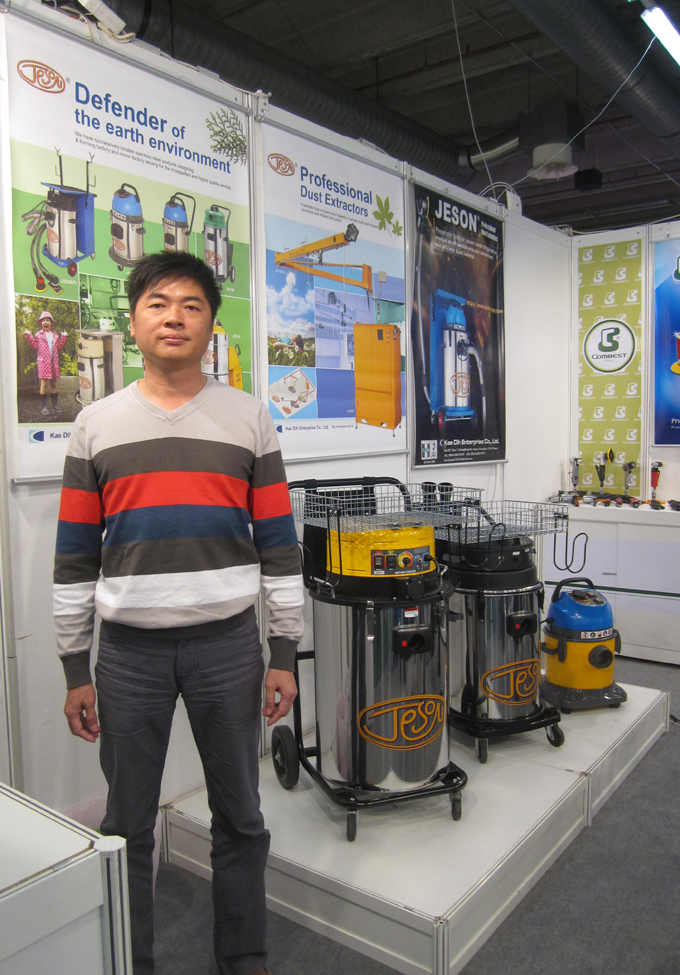 James Tsai, general manager of Taiwan`s leading vacuum-system maker Kae Dih