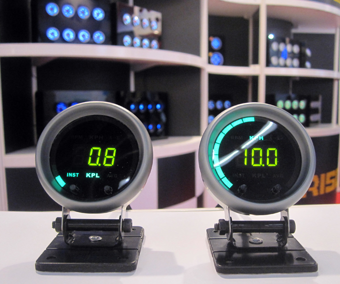 Trisco`s OBD II Multi-functional gauge helps save fuel. Trisco`s OBD II Multi-functional gauge helps save fuel.