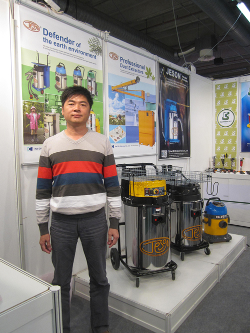  James Tsai, general manager of Taiwan`s leading vacuum-system maker Kae Dih