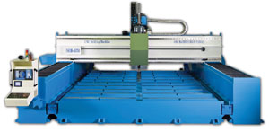 CNC water-jet cutting machine developed by Asia Machine.