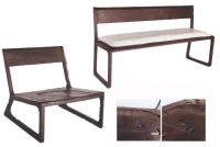 Case goods fit underneath the Mid Loft bed from Maxtrix. Even the desk is on casters so it can roll out of the way.