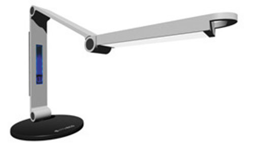 Ritek`s Meyco Luxmour LED desk lamp has a fashionable design and is also environment friendly.