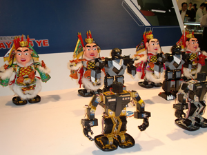 These entertaining robots animate indigenous Taiwan gods.
