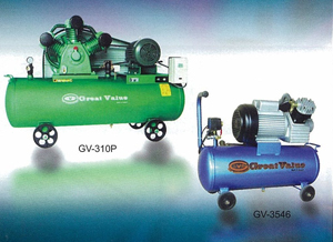Air compressors developed by Great Value.