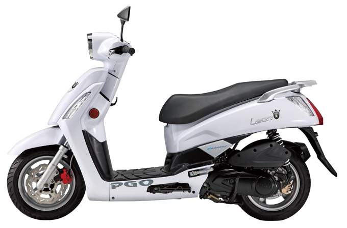 PGO`s high-level hybrid scooter