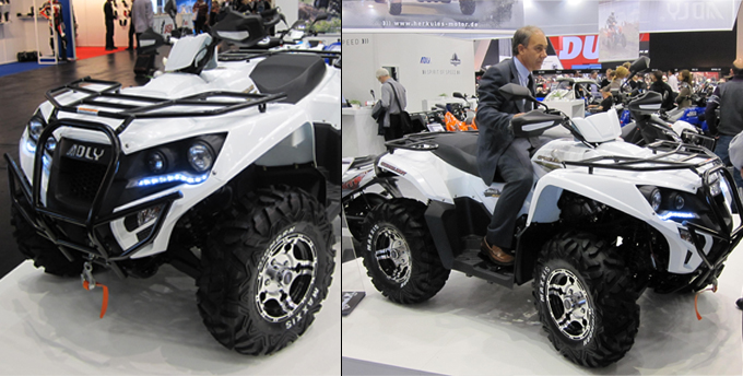 Adly`s new 600cc utility ATV
