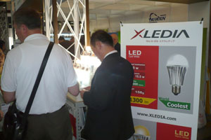 XLEDIA`s entry into Japan is helped by official promotion of LED lighting, good quality and affordability.