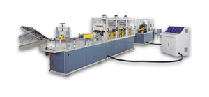 Edge protector making machine produced by Career.