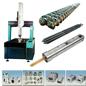 Precision components for injection and extrusion machines from Ho Hsing.