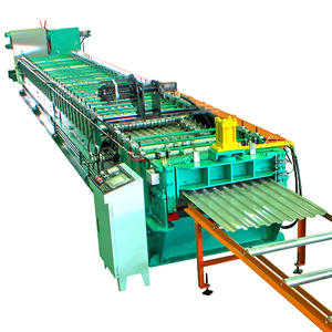 Shutter door roll forming machine developed by Yunsing.